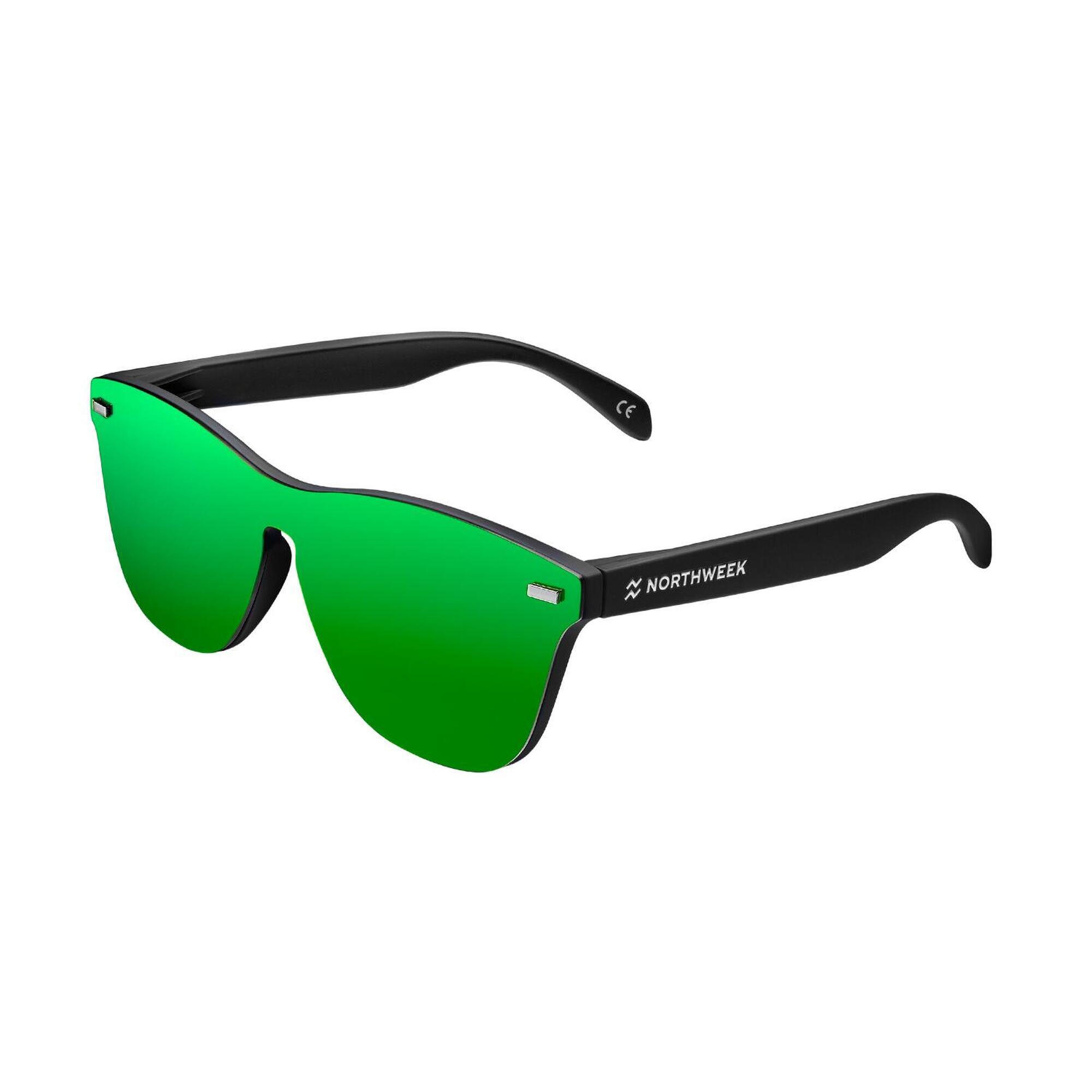 Hawkers - Lunettes De Soleil Pour Hommes Et Femmes Green Noir Polarisé -  Regular Phantom - Lunettes De Soleil - Noir|vert - Taille Unique - Decathlon