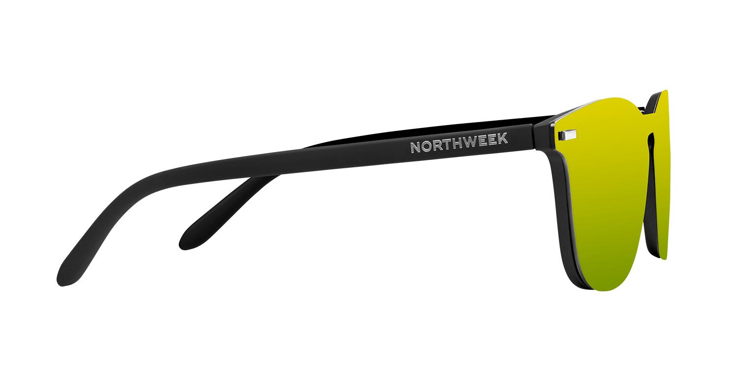 Lunettes de soleil Unisexe Northweek Wall Phantom Noir 3/5