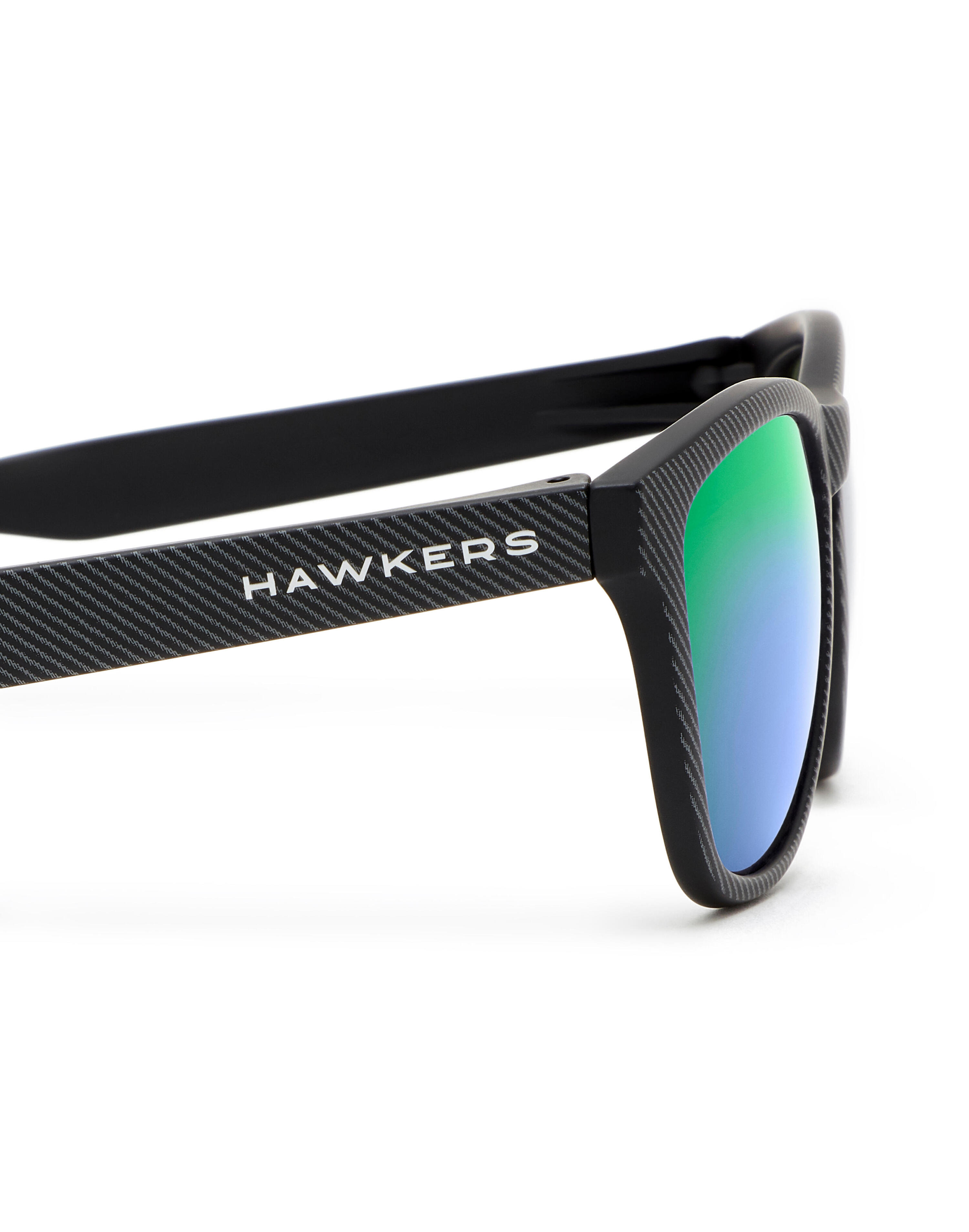 HAWKERS - Lunettes de soleil hommes et les femmes POLARIZED CARBONO EMERALD ONE 5/7