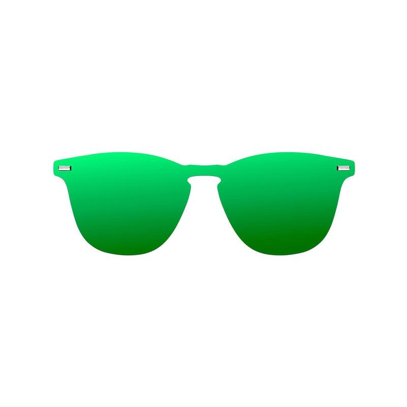 Gafas de Sol para Hombres y Mujeres POLARIZED MATTE BLACK GREEN - WALL PHANTOM