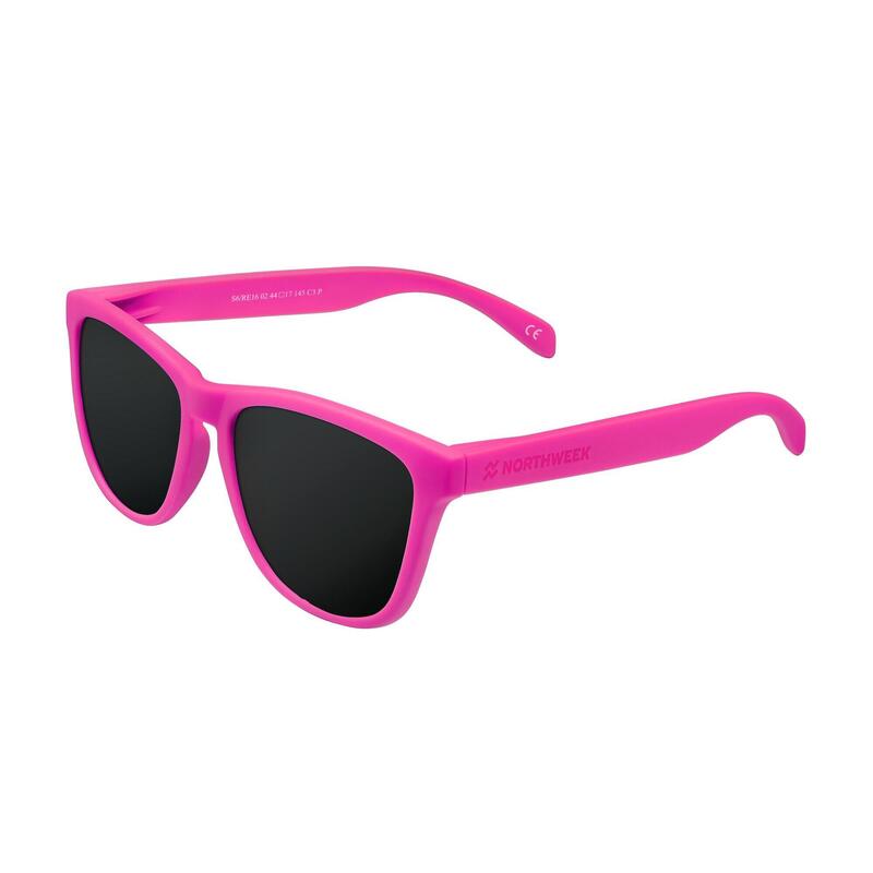Óculos de sol para homens e mulheres polarizados rosa preto -  REGULAR MATTE