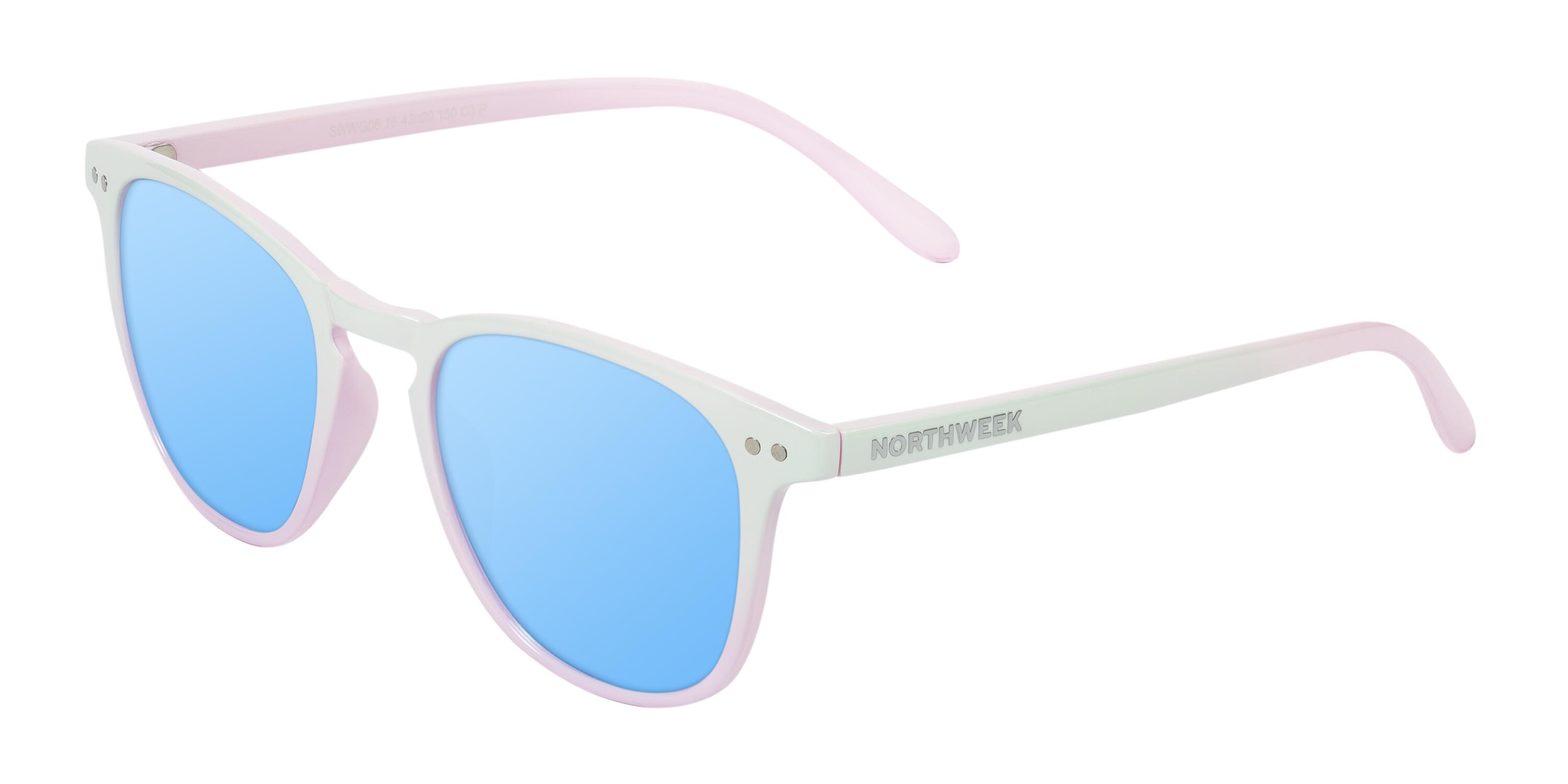 HAWKERS NORTHWEEK - Gafas de Sol para Hombre y Mujer GRADIANT MINT GREEN  - WALL PHANTOM