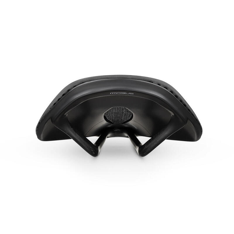 Vento Argo 00 Adaptive 3D-Printed Short-Full Carbon Saddle 140mm - Black