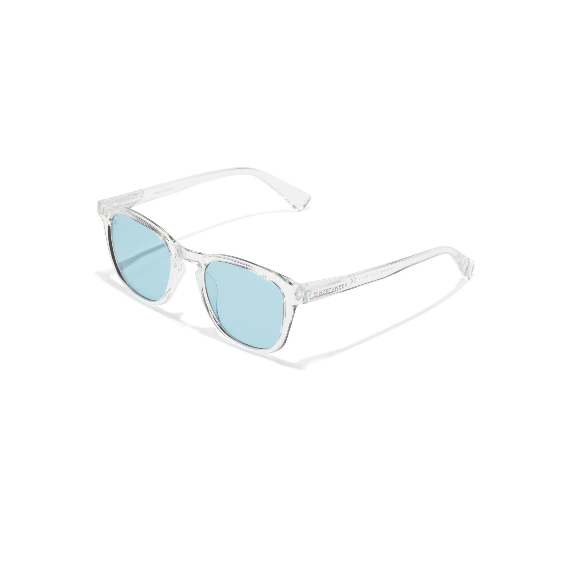 Northweek - Northweek - Lunettes De Soleil Pour Homme Et Femme Bleu Transparent - Wall Raw - Lunettes De Soleil - Blanc|bleu - Taille Unique - Decathlon