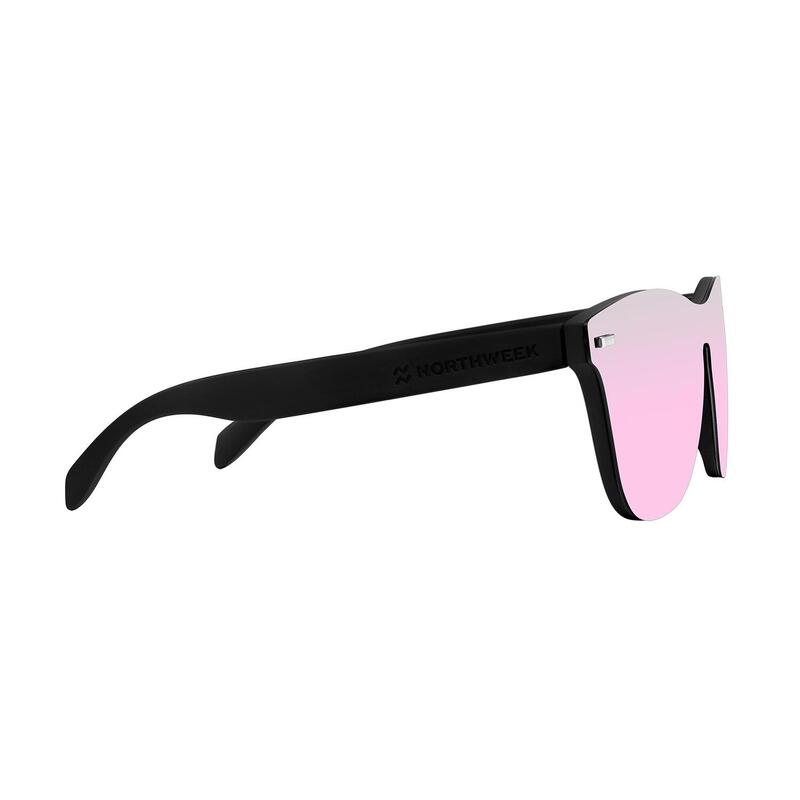 Óculos de sol para homens e mulheres polarizados negros - ROSE GOLD