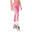 女裝三間拉鏈超輕運動長褲 - 粉紅色