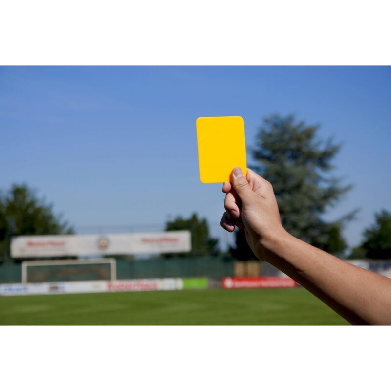 Paar Schiedsrichterkarten - Gelb und Rot