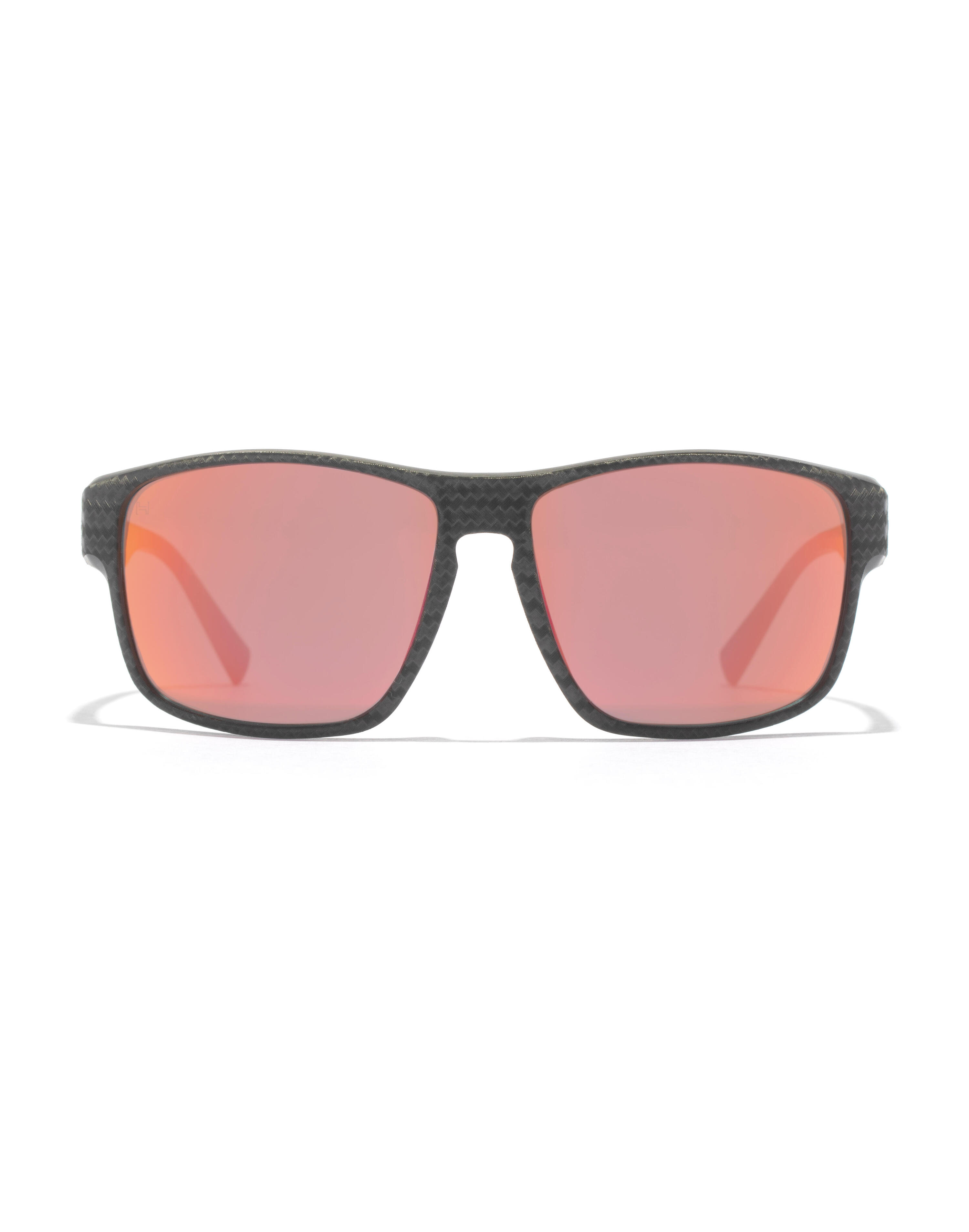HAWKERS - Zonnebril voor mannen en vrouwen zwarte ruby - FASTER RAW CARBON FIBER 2/4