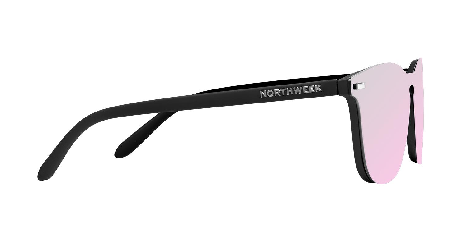 Zonnebril Uniseks Northweek Wall Phantom Zwart 3/5