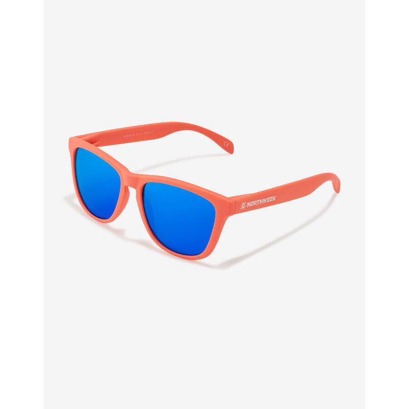 Lunettes de soleil pour hommes et femmes bleu corail polarisé -  REGULAR MATTE