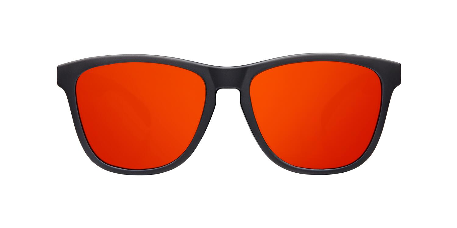 Óculos de sol para homens e mulheres polarizados pretos vermelhos -  REGULAR 2/4