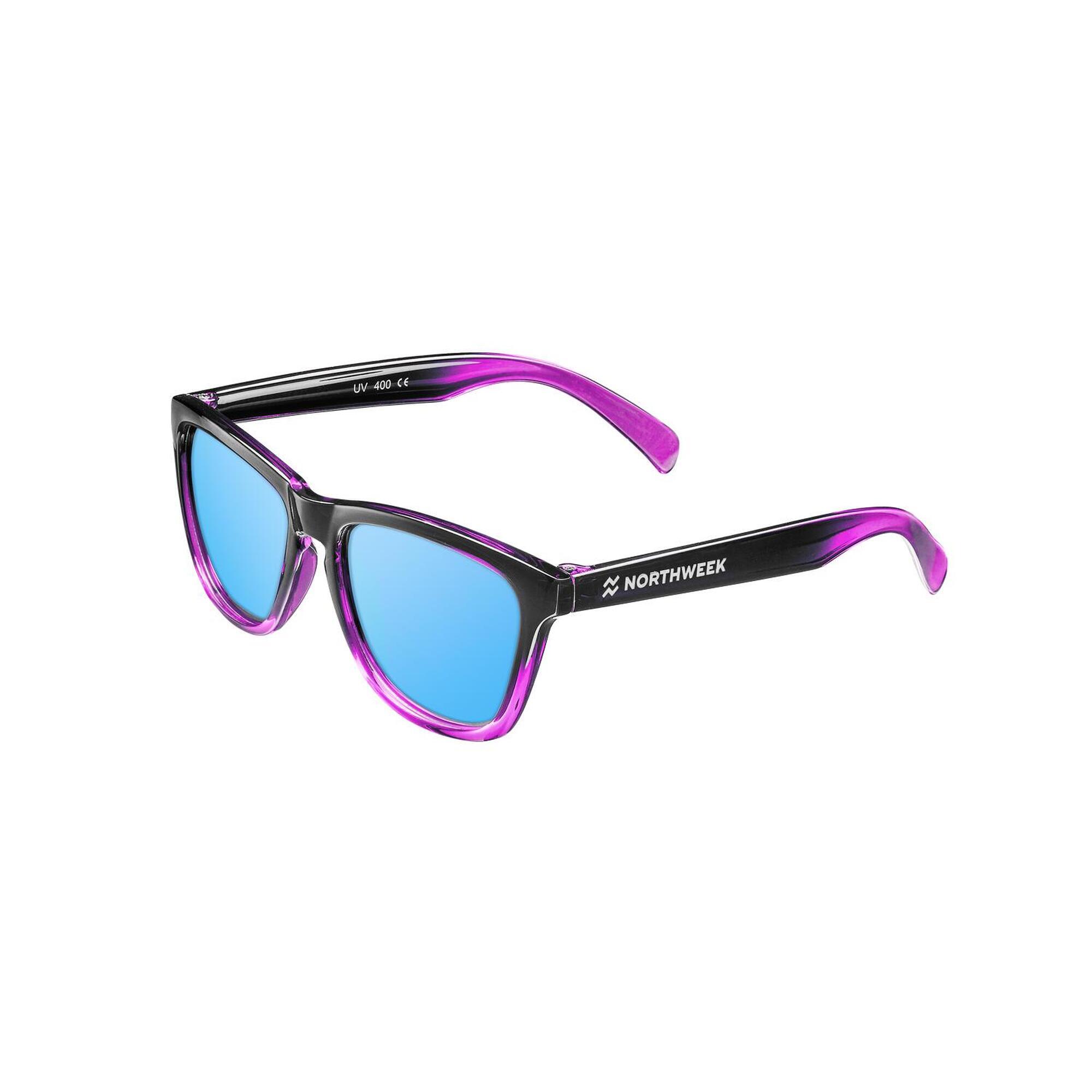 Hawkers - Lunettes De Soleil Enfant Northweek Kids Gradiant Blanc - Lunettes De Soleil - Noir|rose - Taille Unique - Decathlon