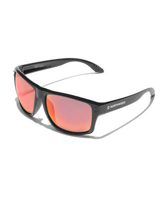 Lunettes de soleil pour hommes et femmes polarisés noirs noirs - BOLD RAW