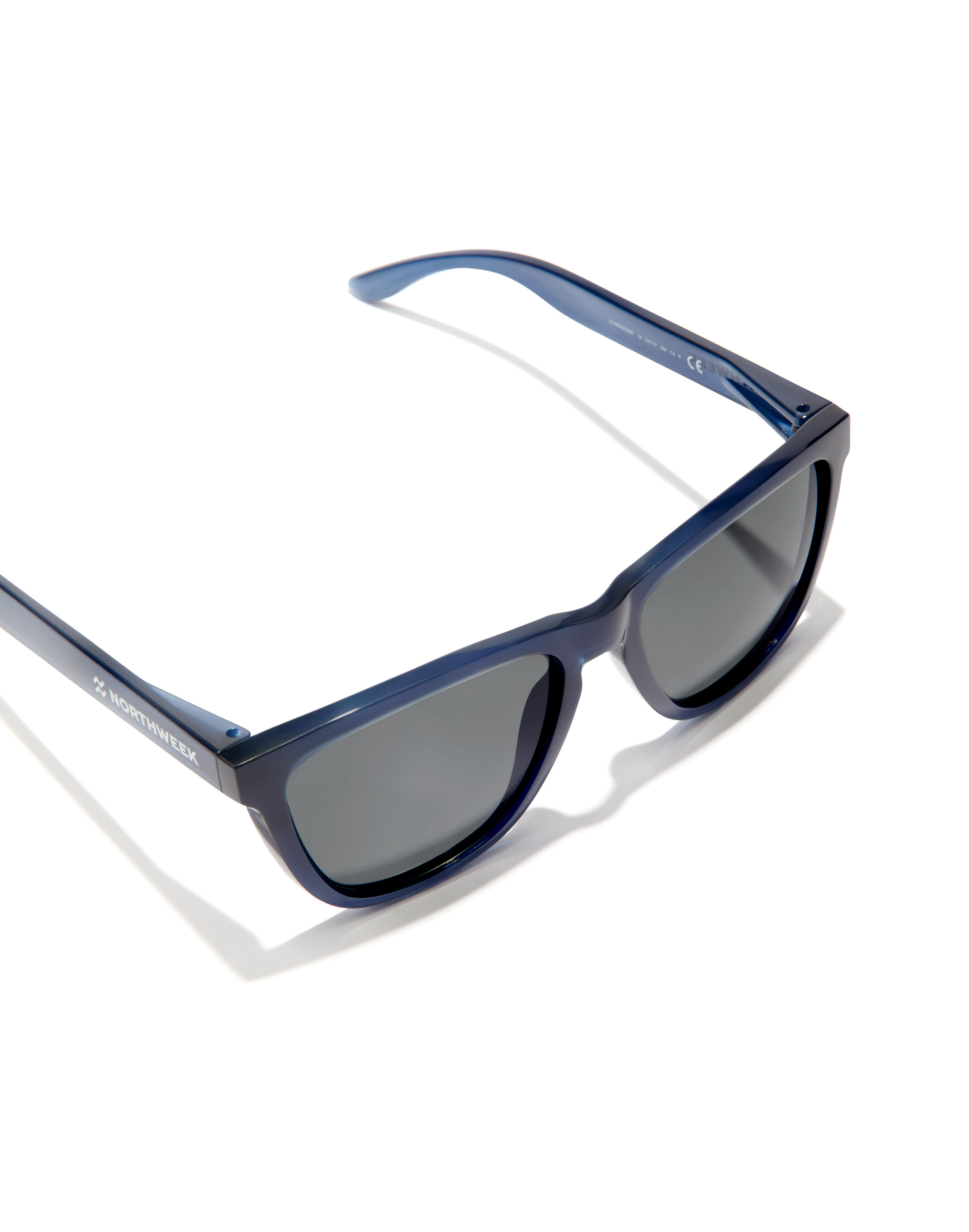 Lunettes de soleil pour hommes et femmes bleu marine noir -  REGULAR RAW 3/4