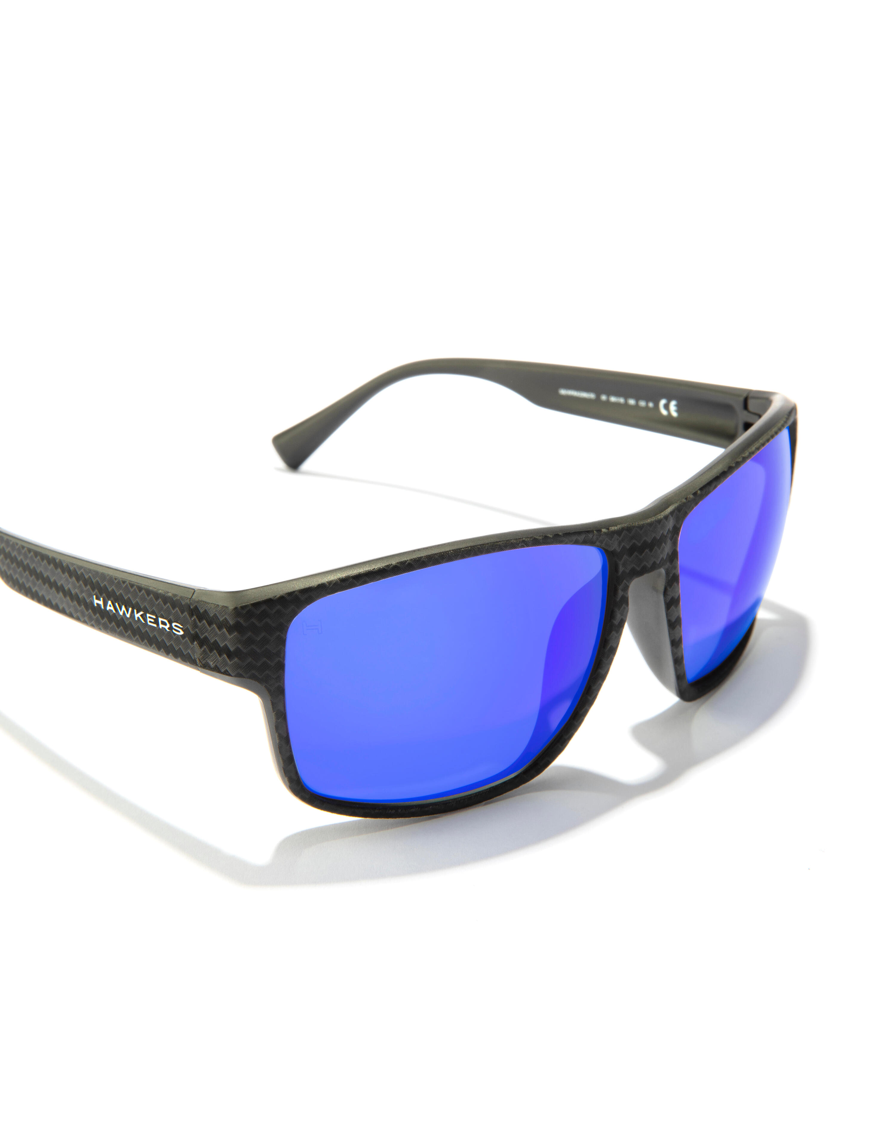 HAWKERS - Zonnebril voor mannen en vrouwen Black Sky - FASTER RAW CARBON FIBER 3/3