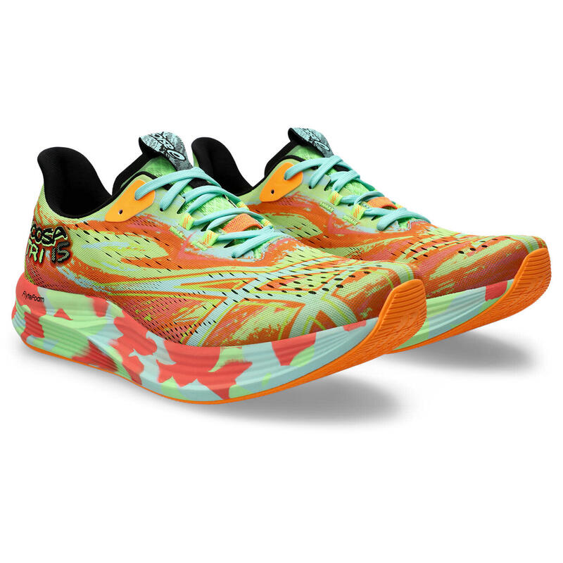 Zapatillas De Running Hombre - ASICS Gel Noosa Tri 15 - Lime Burst/Iluminate Mi