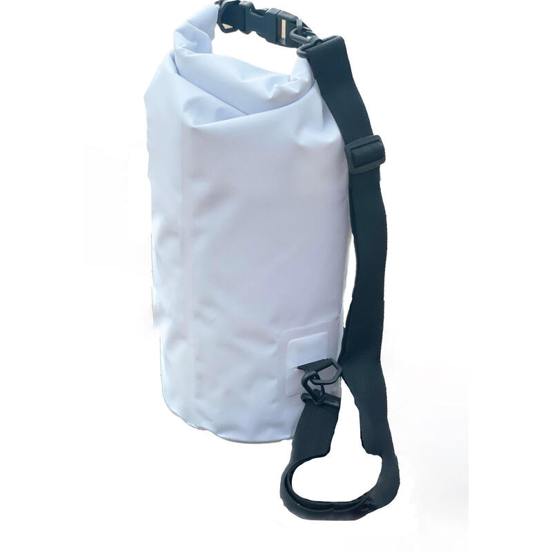 防水行李袋 10升 - 白色
