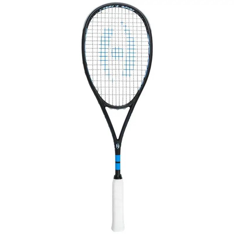 Harrow Spark Unisex Carbon Fiber Squash Racket- Black