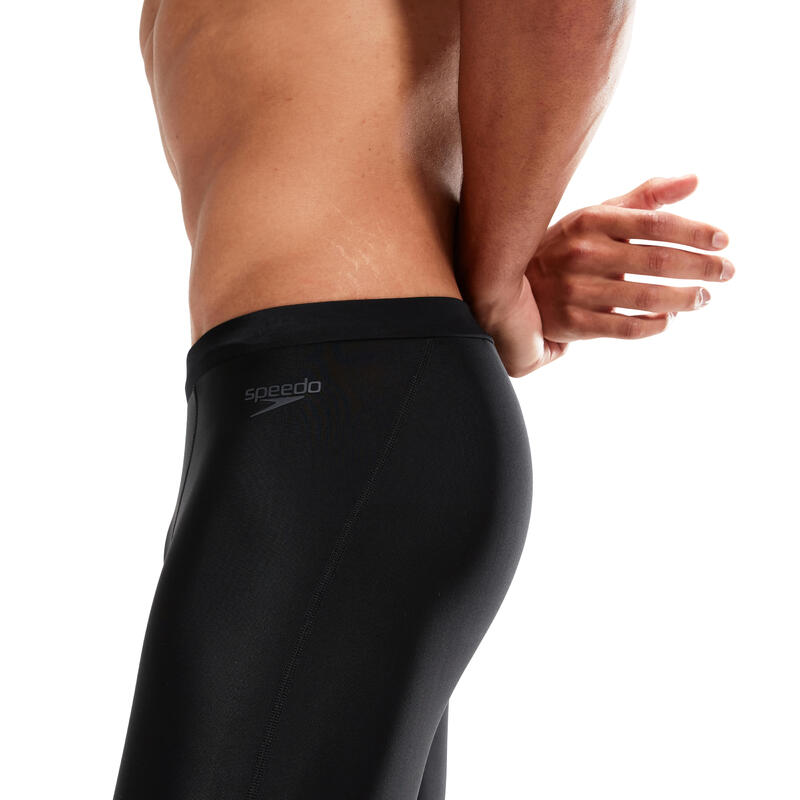 ESSENTIAL MEN'S SWIM LEGGING - BLACK