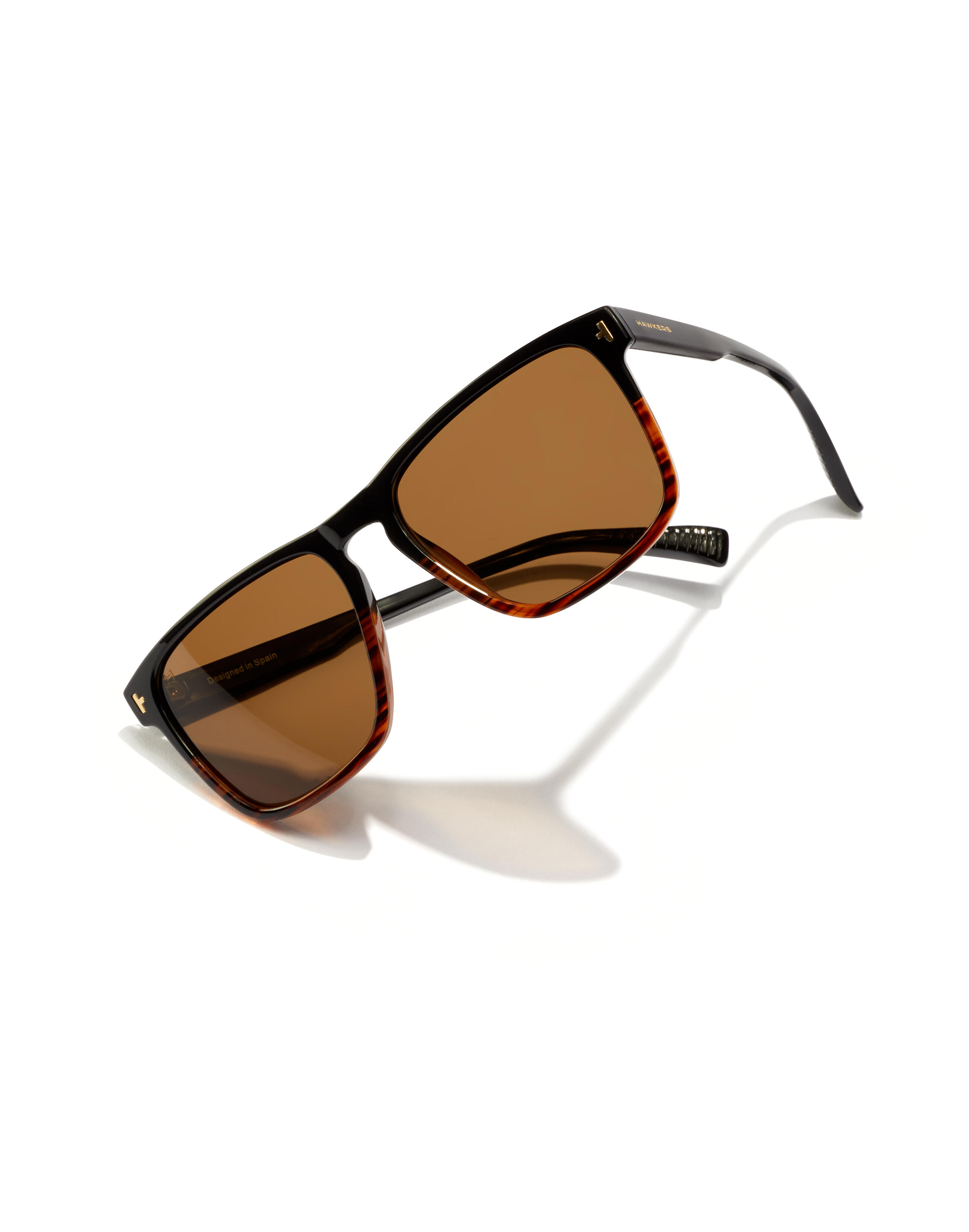 HAWKERS - Gafas de Sol para Hombre y Mujer POLARIZED BLACK OLIVE - DUST 4/7