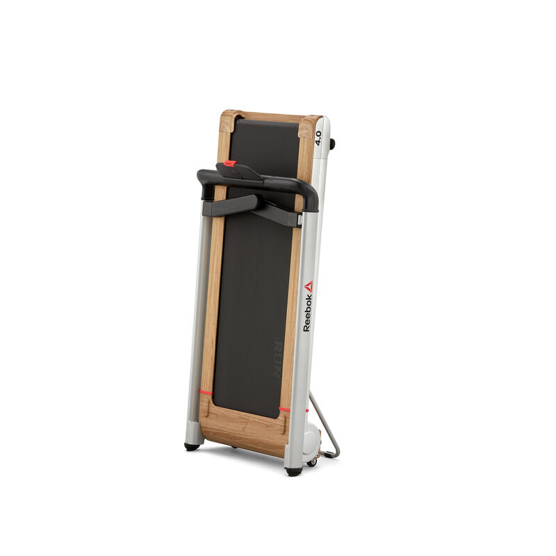 iRun 4.0 Treadmill - Silver Wood