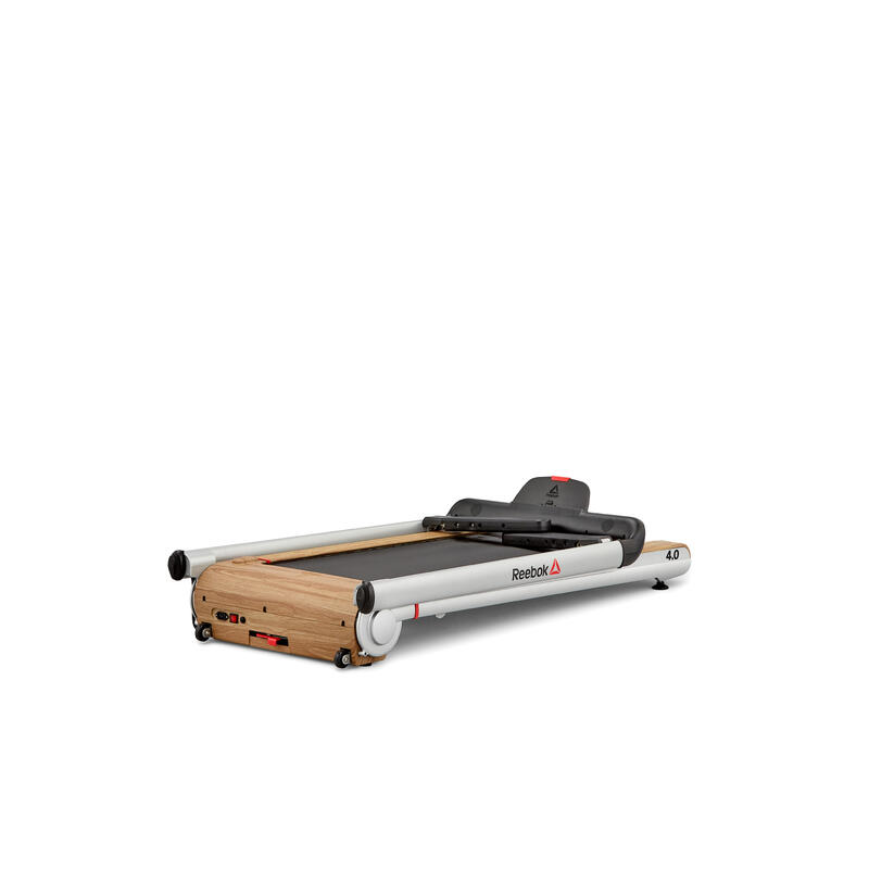 iRun 4.0 Treadmill - Silver Wood