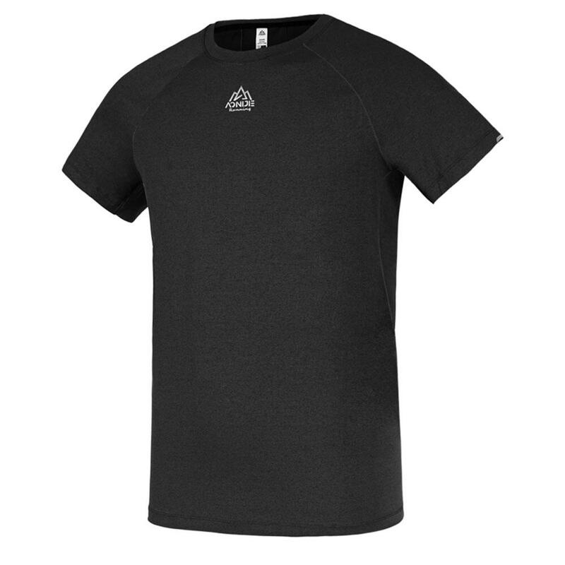 FM5157 Men Quick Drying Sports T-Shirt - Black