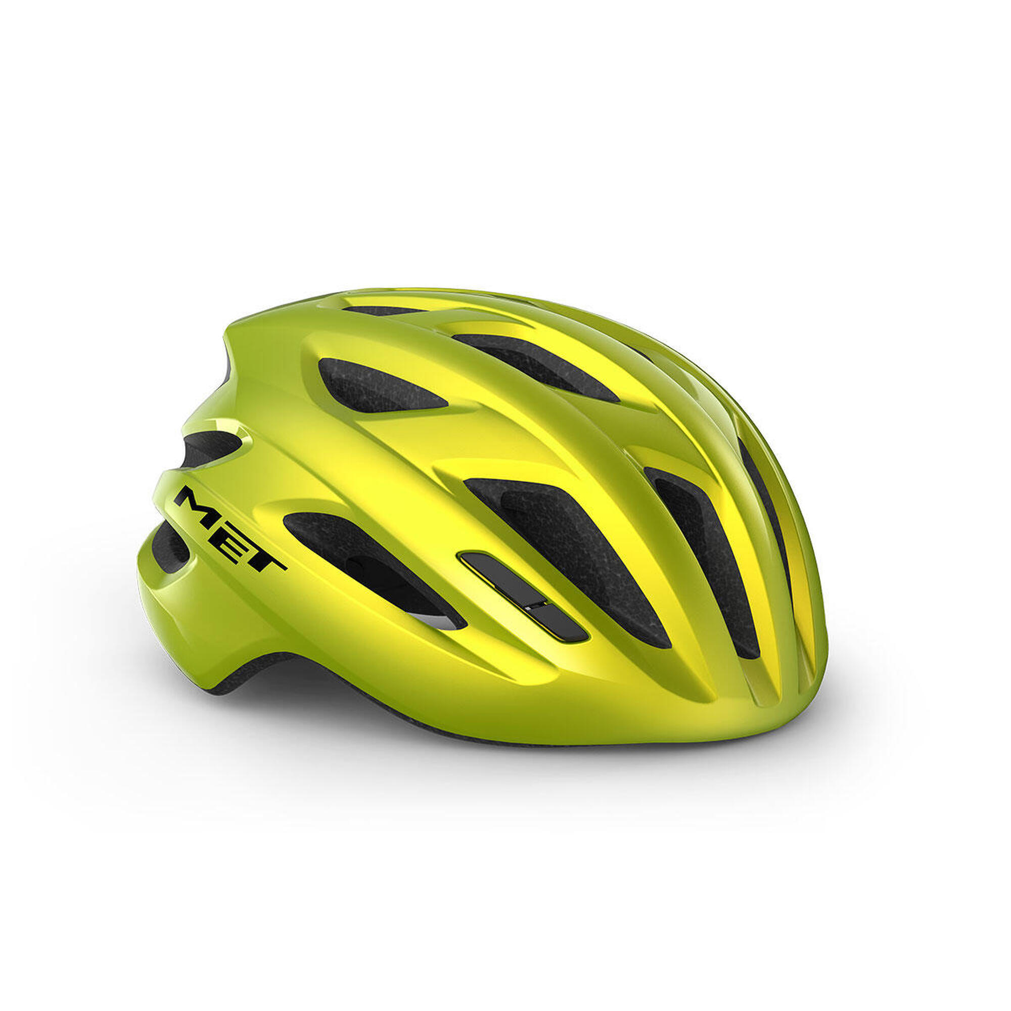 MET Cycling Helmet Idolo MIPS Lime Yellow Metallic Uni Size