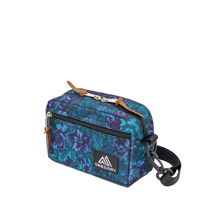 Padded Shoulder Pouch S Nature Hiking Bag 2L - Blue Tapestry
