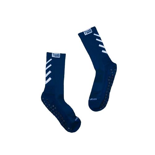 Adult Grip Socks - Navy Blue