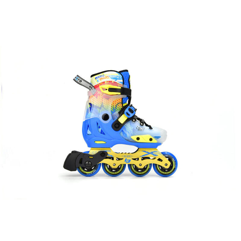 LE 兒童伸縮滾軸溜冰鞋 - 藍色