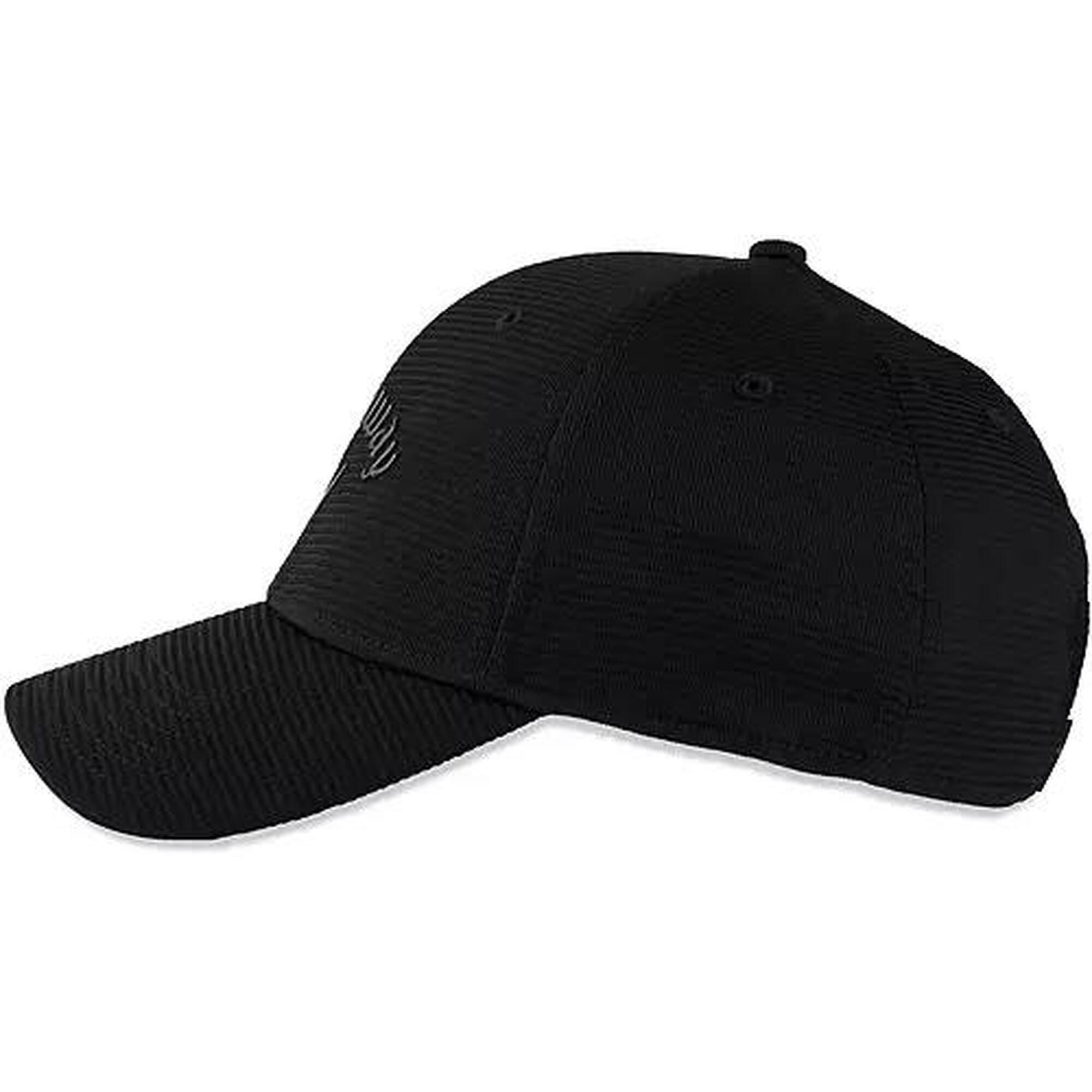 MEN'S LIQUID METAL GOLF CAP - BLACK