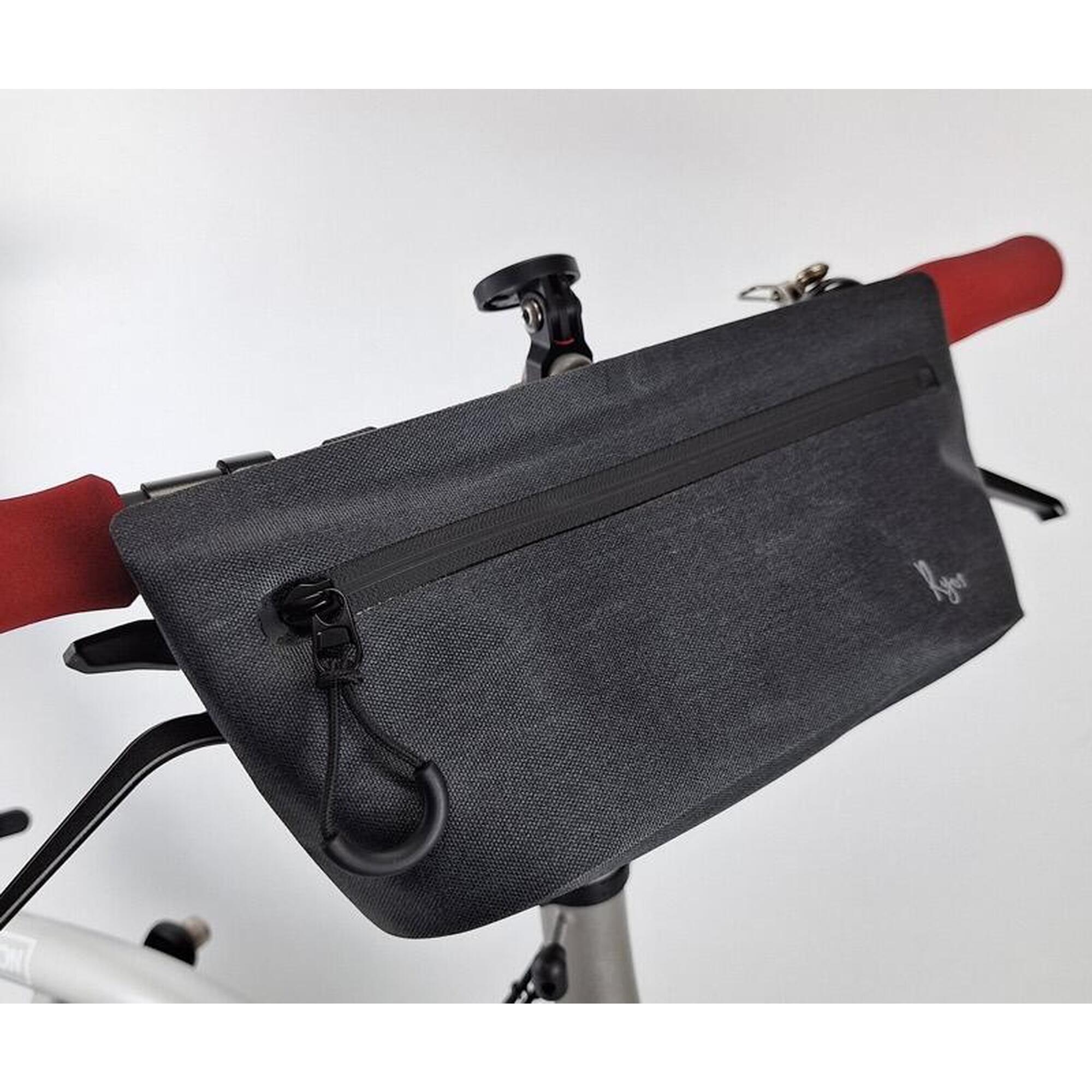 Mini Messenger/Cycling Handlebar Bag 1L - Dark Grey