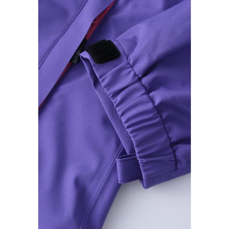 T223201 Women Waterproof Zippable Jacket - Violet