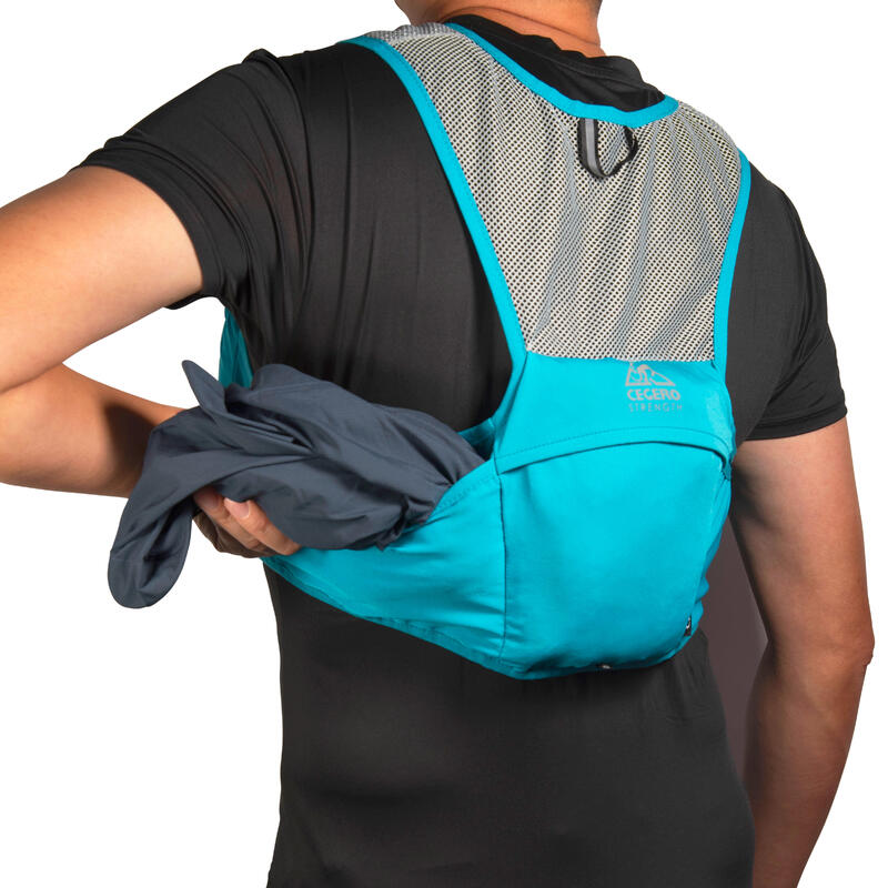 HYDRATION RUNNING VEST LIGHT 4L - TURQUOISE