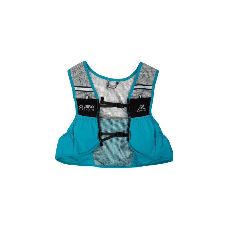 HYDRATION RUNNING VEST LIGHT 4L - TURQUOISE