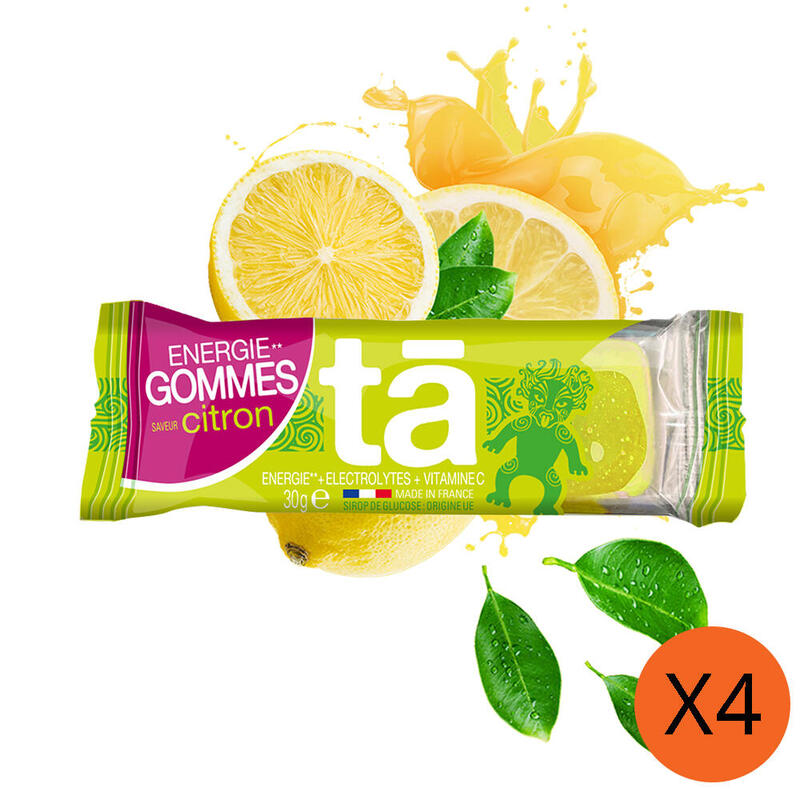 Energy Gummies (4 Packs)- Lemon