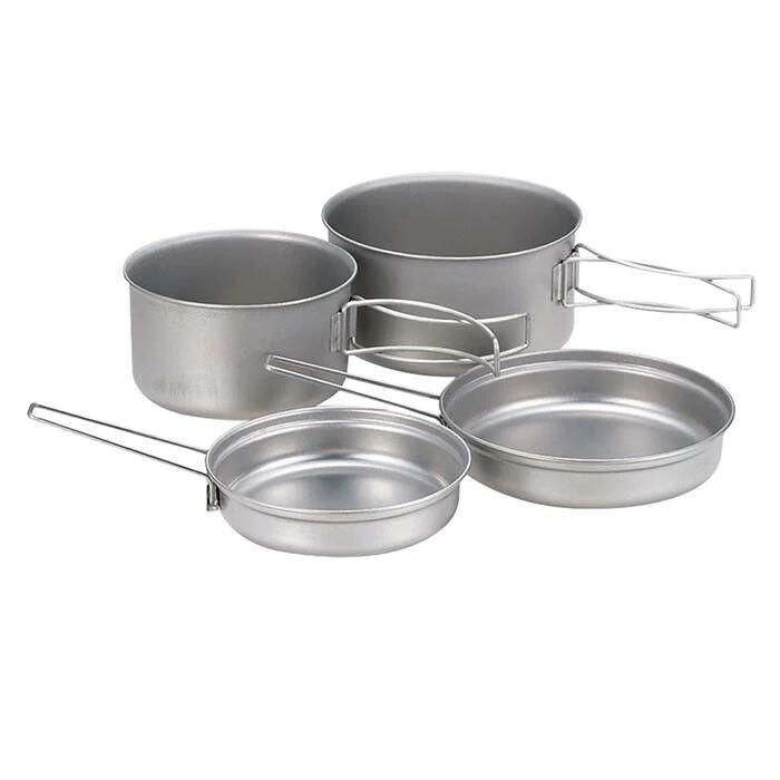 SNOW PEAK TITANIUM MULTI COMPACT COOKSET SCS-020T