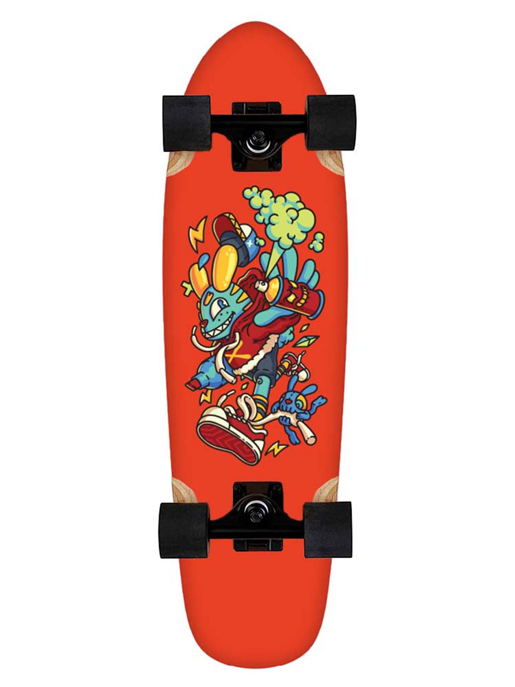 Longboard Cruiser Complete 28 inch Graffiti Run