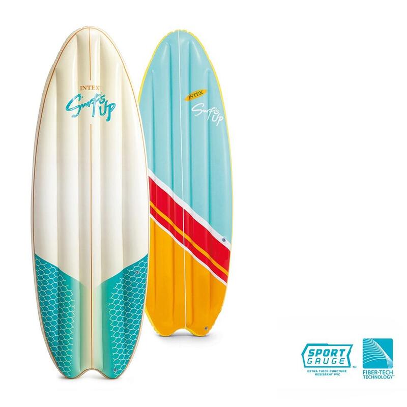 Surf'S Up Mats充氣浮床 70" x 27" - 隨機顏色