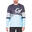 Men GA Pattern Lightweight Long Sweatshirts - Light sky blue