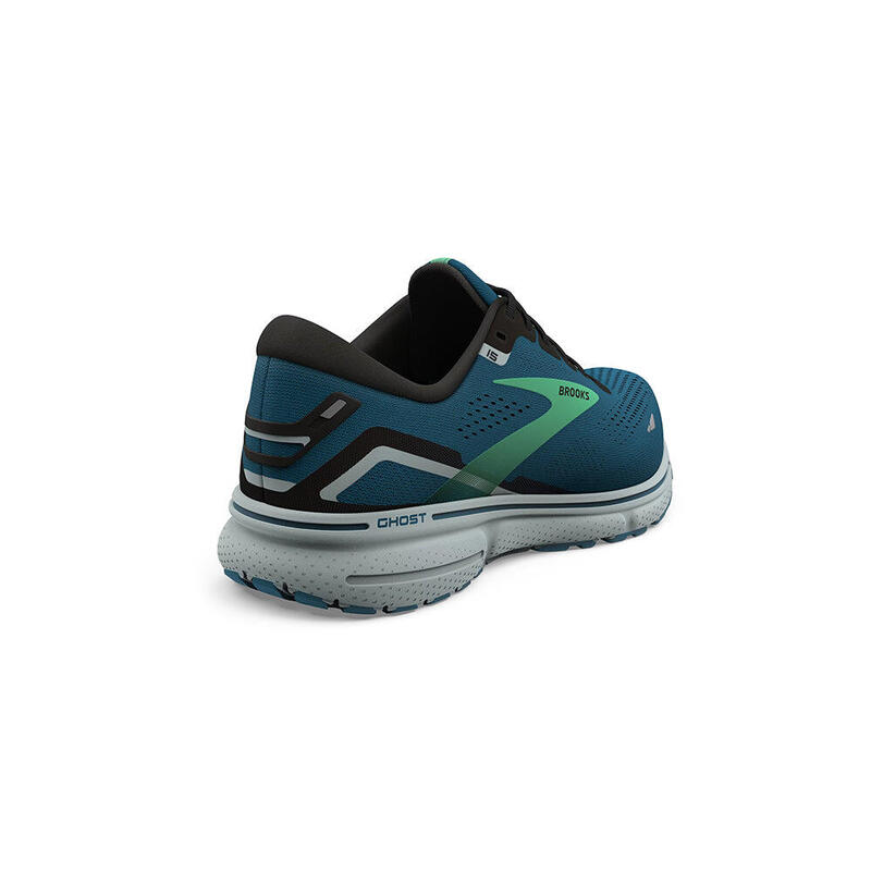 Ghost 15 Adult Men Road Running Shoes - Blue x Black