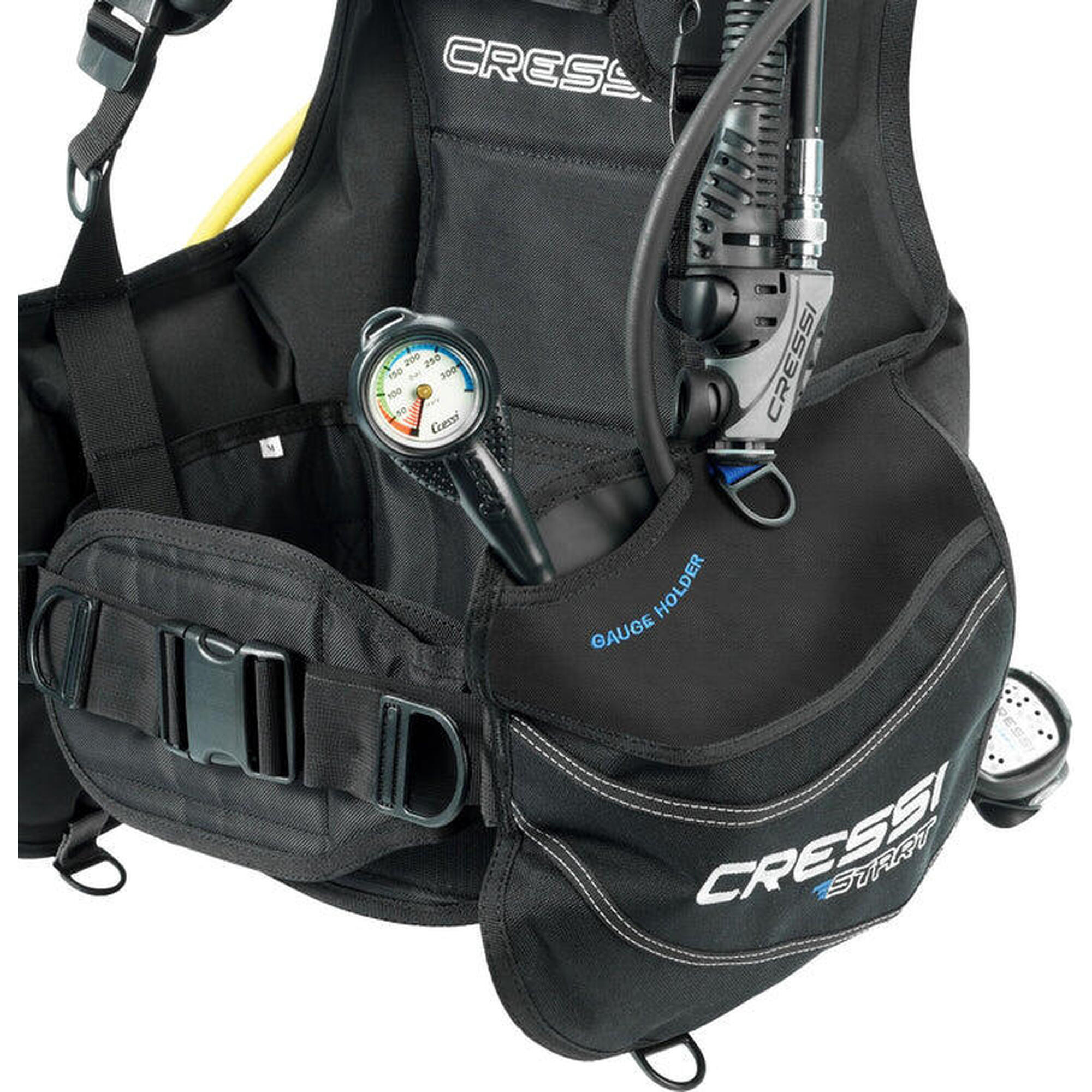 Start B.C.D. Robust B. C. D Scuba Diving Buoyancy Compensator Vest - Black