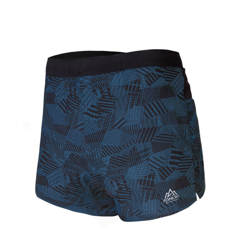 FM5151 Men Quick-drying Breathable Running Shorts - Blue