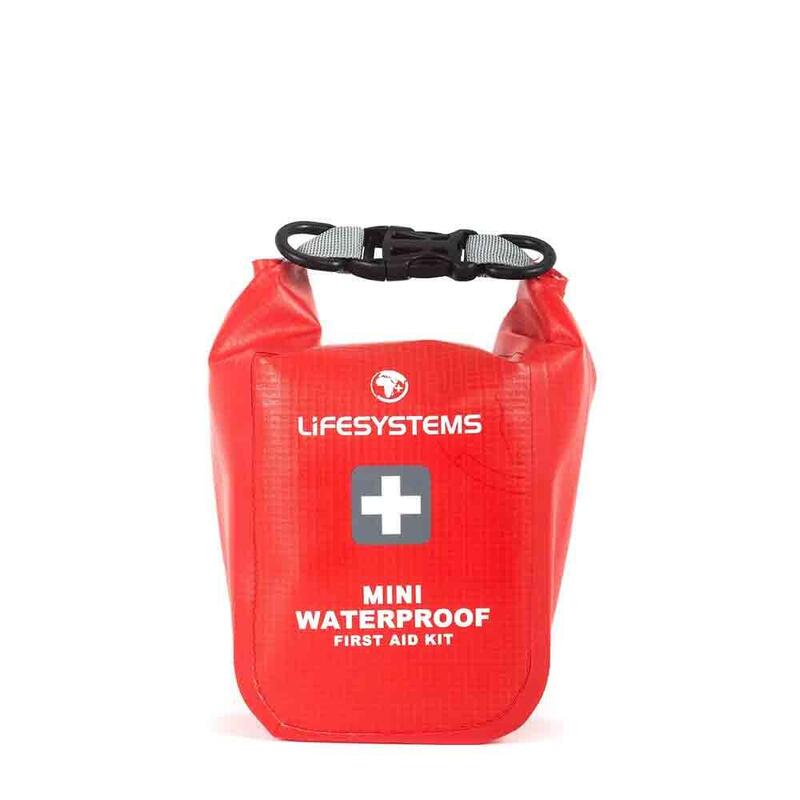 Mini Waterproof First Aid Kit - Red