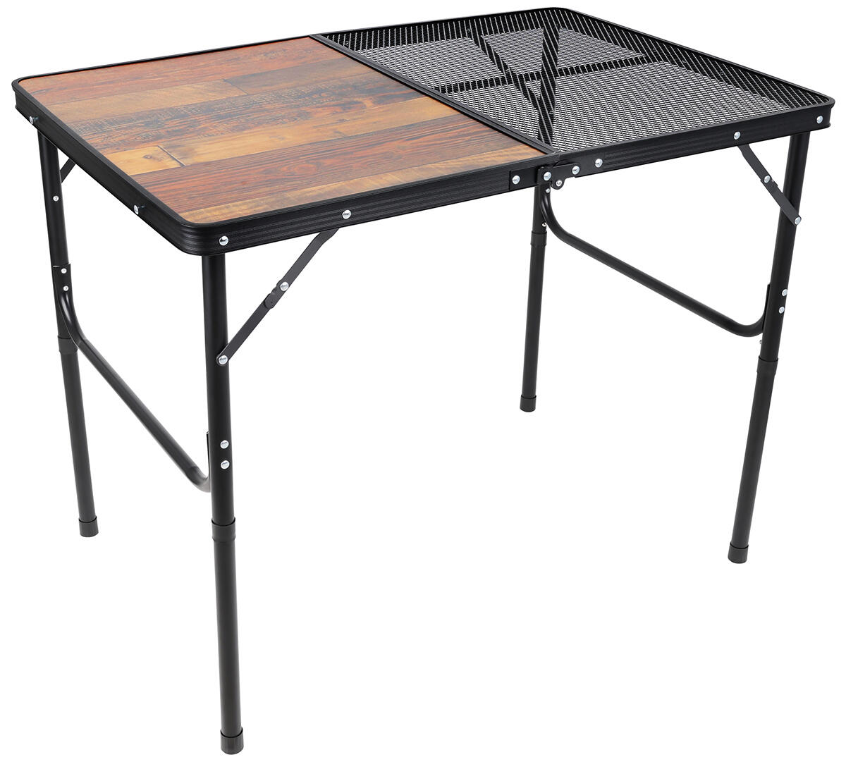 Stół kempingowy Enero Camp składany w walizkę 90x60x36/70cm 3/7