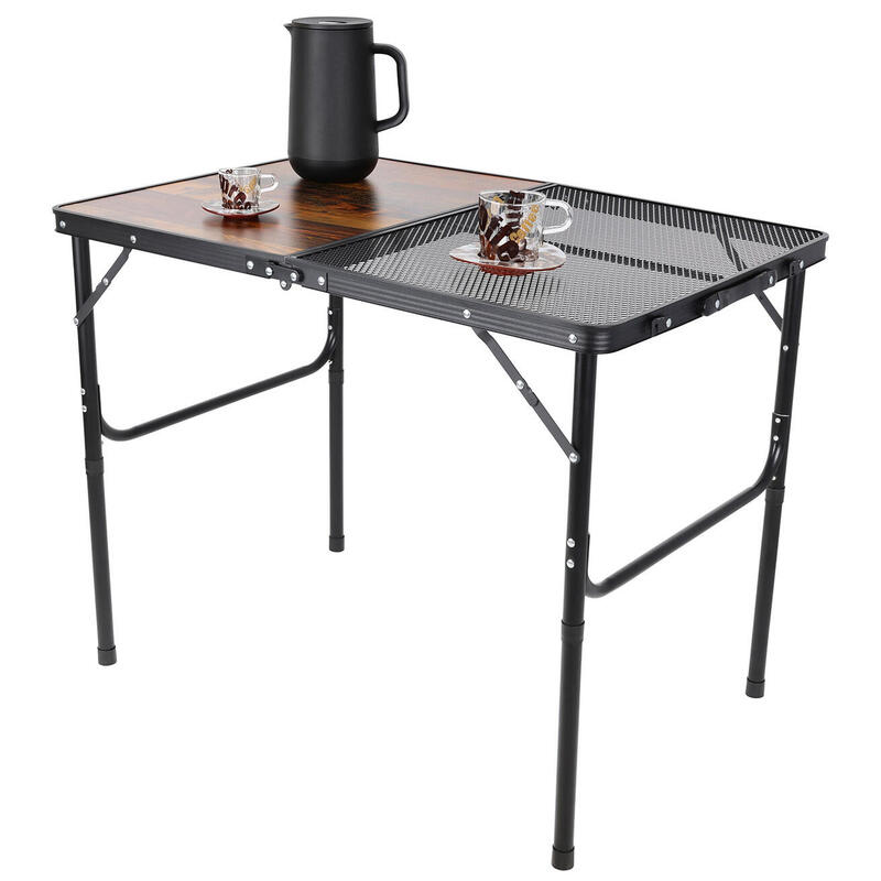 Stół kempingowy Enero Camp składany w walizkę 90x60x36/70cm
