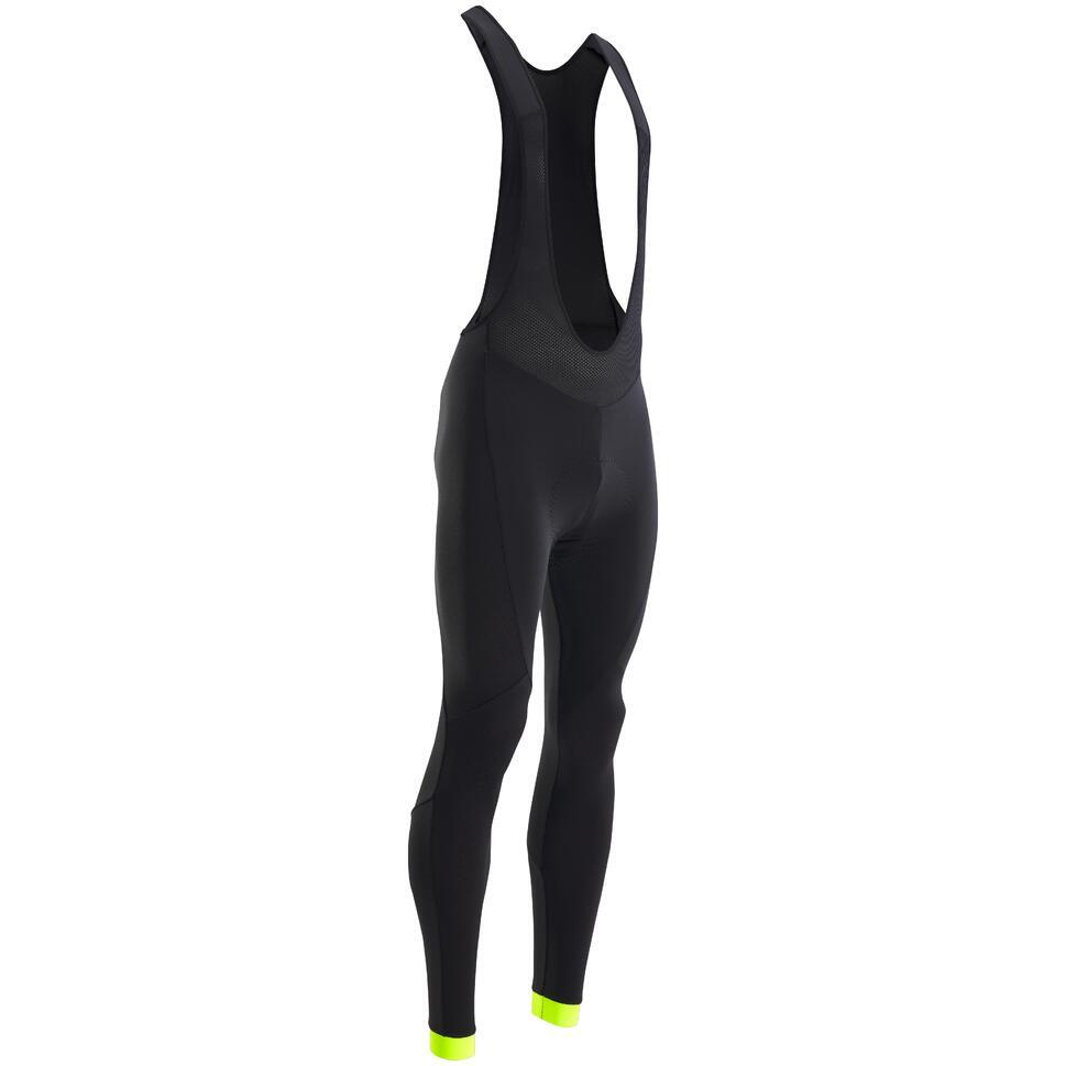 VAN RYSEL Refurbished  Mens Winter Cycling Bib Tights RC100 - A Grade