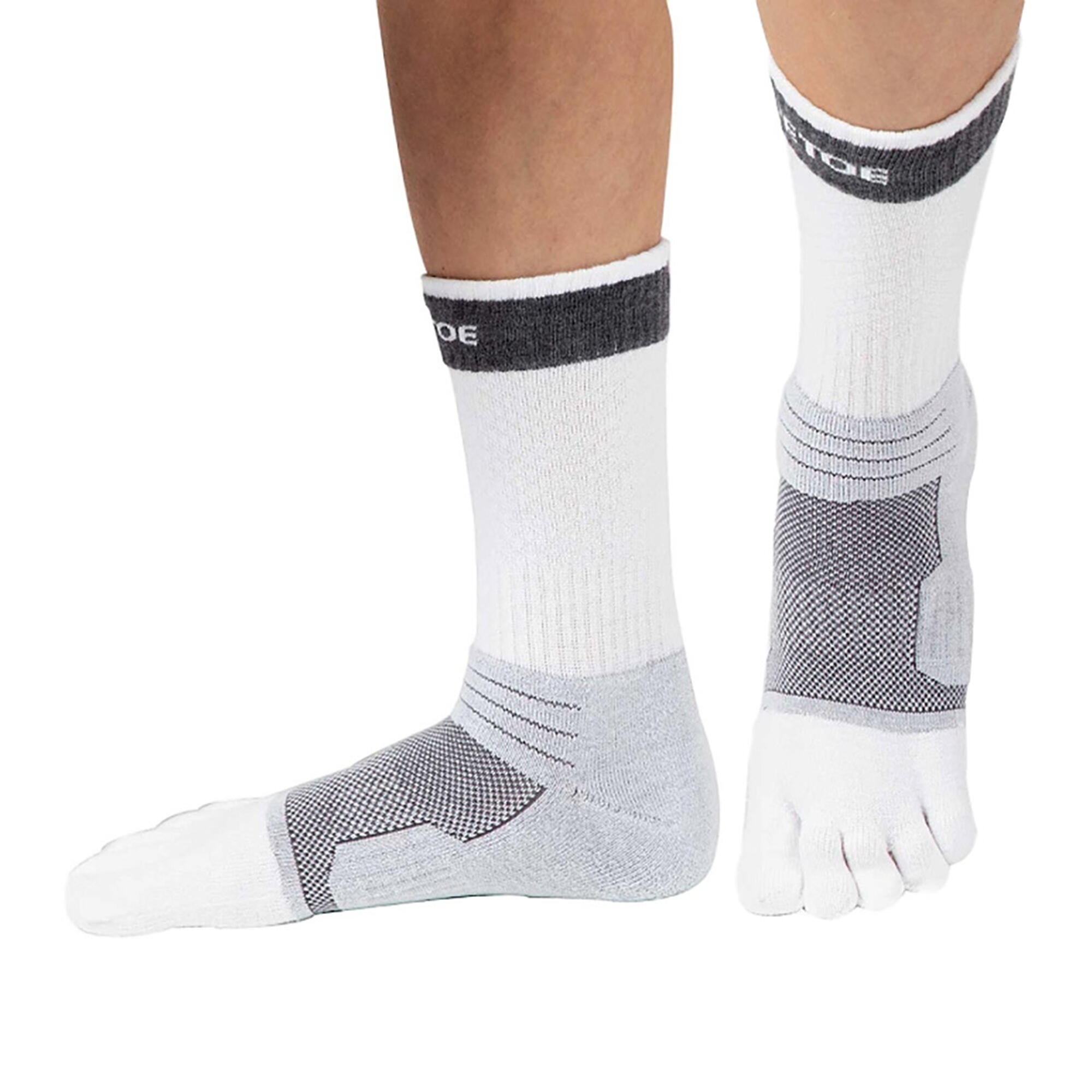 Chaussettes unisexes à orteils avec contrôle de l'humidité de la cheville 2/5