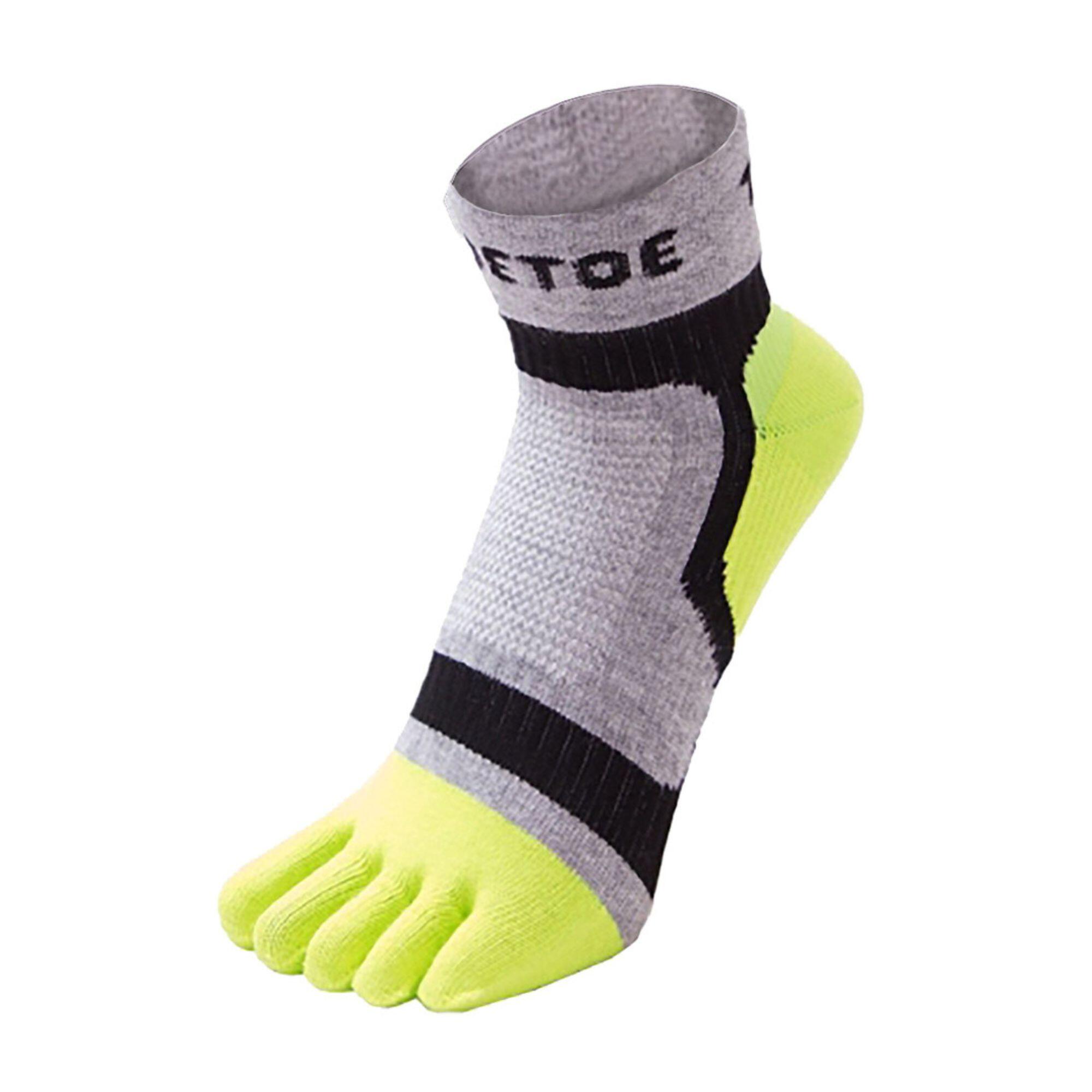 TOETOE 1 Pack Mens & Ladies Sports Light Runner Toe Socks